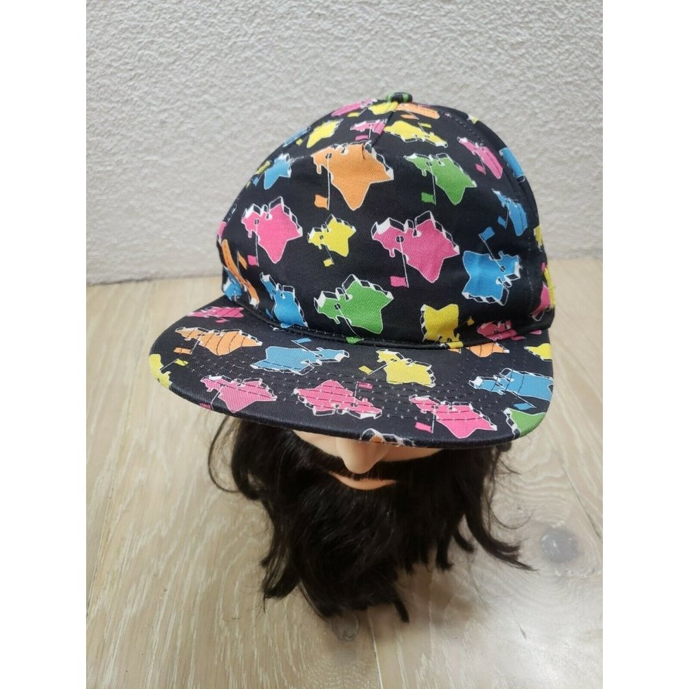 Oahu Golf Apparel Snapback Hat OGA Limited Release Hawaii Hat Multicolor Funky